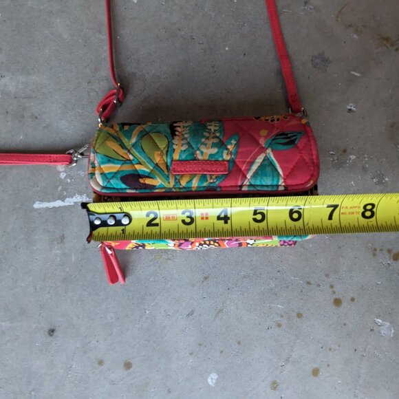 Vera Bradley Rumba All In One Crossbody Wallet Purse - Picture 10 of 12